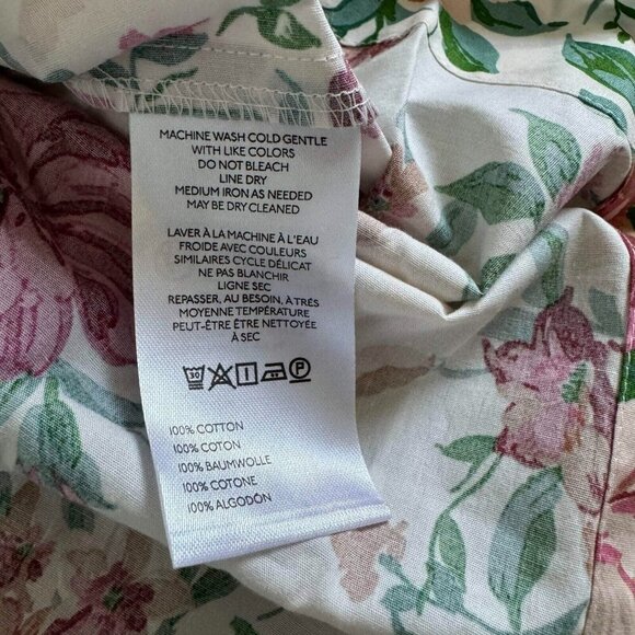 Anthropologie Women's The Somerset Maxi Dress Puff-Sleeve Floral Multicolor Sz M - Picture 11 of 14